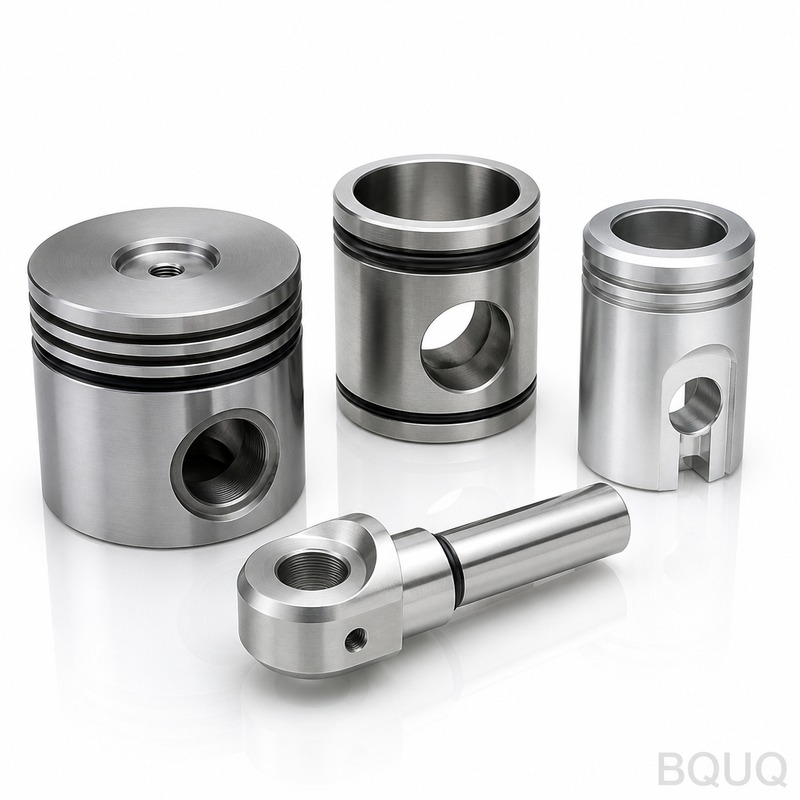 CNC 가공 유압 피스톤 | BQUQ 정밀 제조
