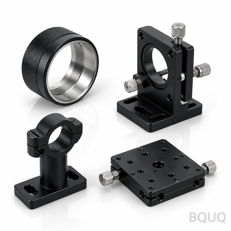 BQUQ CNC 가공 광학 마운트 부품: 중국의 정밀 제조