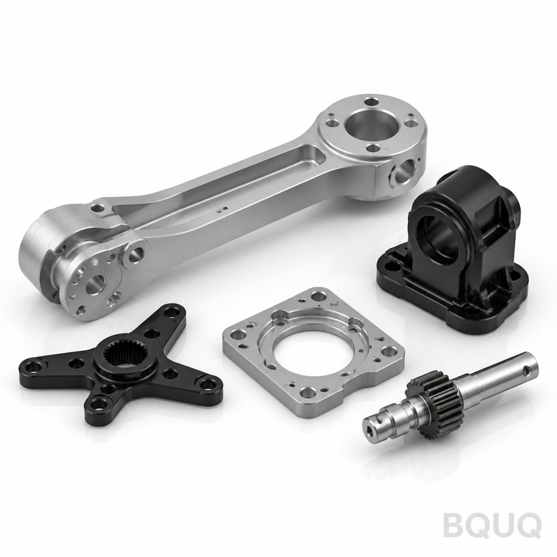 정밀 CNC 가공 로봇 암 부품 알루미늄