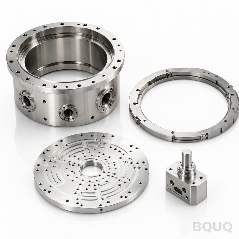 BQUQ CNC 가공 반도체 챔버 부품, 중국 정밀 제조