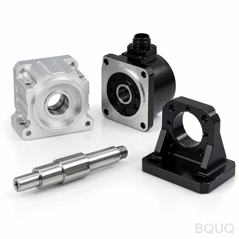 정밀 CNC 가공 서보 모터 부품 | BQUQ 동관 공장