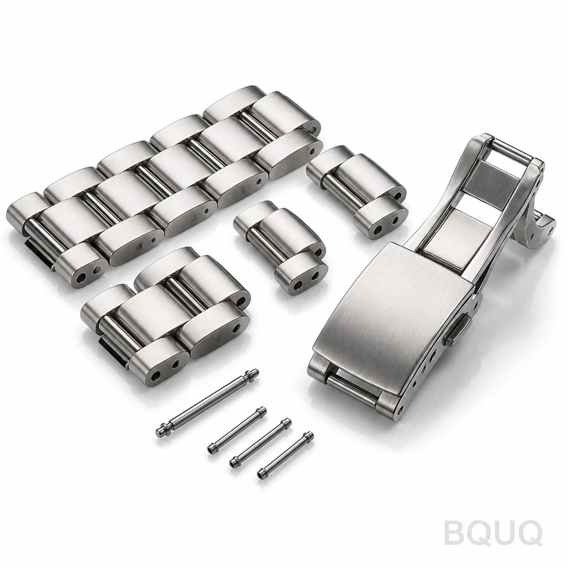 정밀 CNC 가공 시계 브레이슬릿 링크 | BQUQ 공장