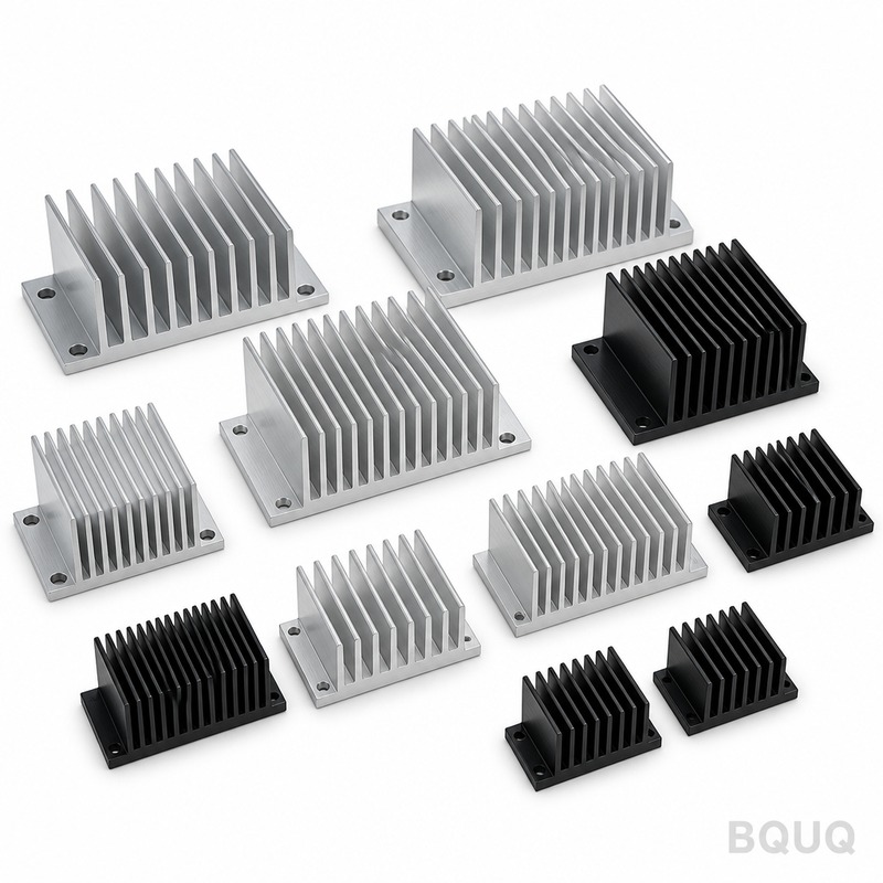 전원 공급 장치 방열판 CNC 가공 | BQUQ 정밀 공장 중국
