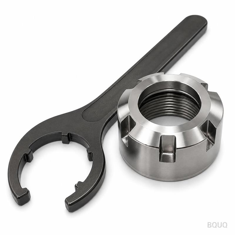 BQUQ CNC 가공 ER32 콜릿 너트 및 렌치, 정밀 공구
