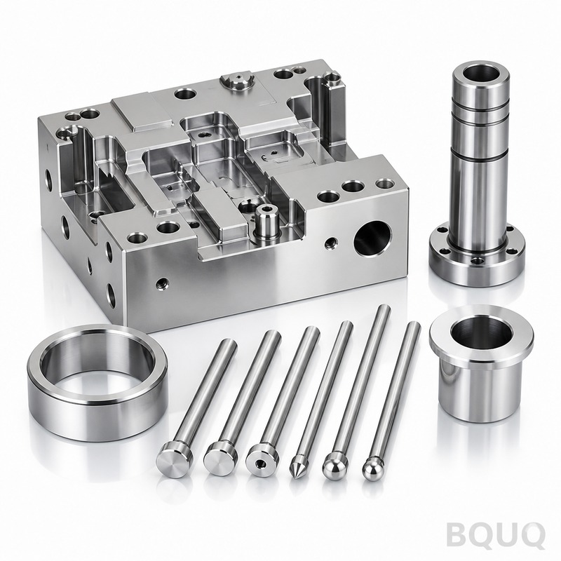 정밀 CNC 가공 몰드 툴링 부품 | BQUQ 공장