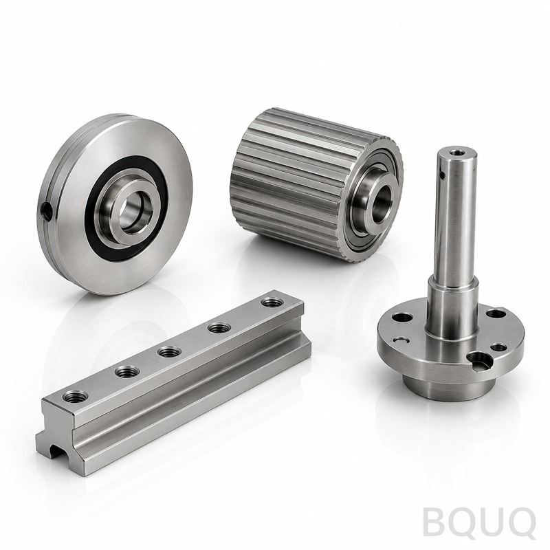 CNC 가공 직물 기계 부품 | BQUQ 정밀 공장