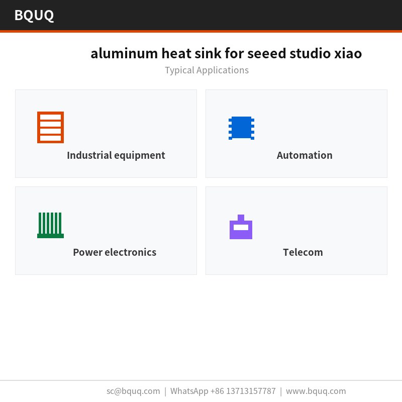 aluminum heat sink for seeed studio xiao